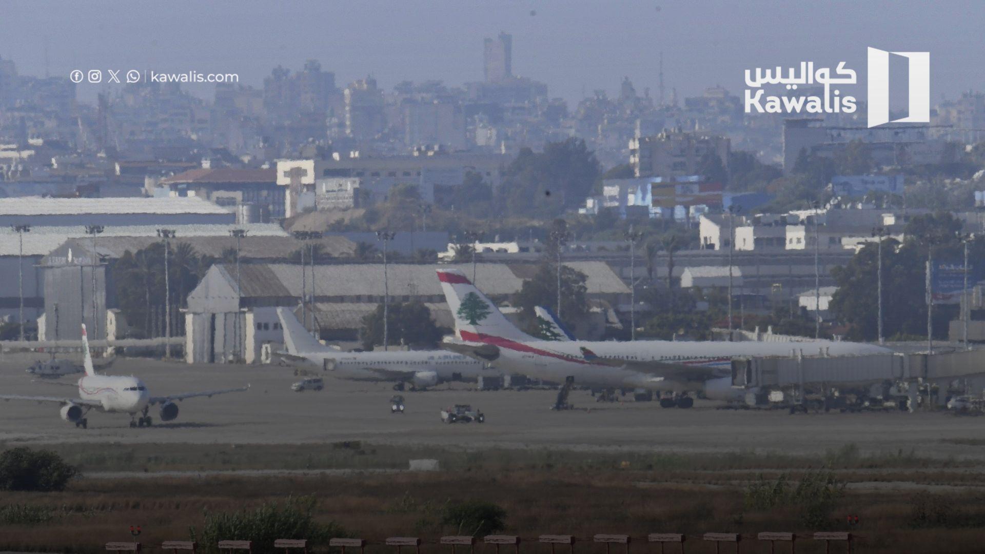 لا إلغاء للرحلات في مطار بيروت